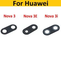 2ชิ้นสำหรับ Huawei Nova 3 3e 3i ใหม่กล้องมองหลังที่หุ้มเครื่องอะไหล่เลนส์ Gl