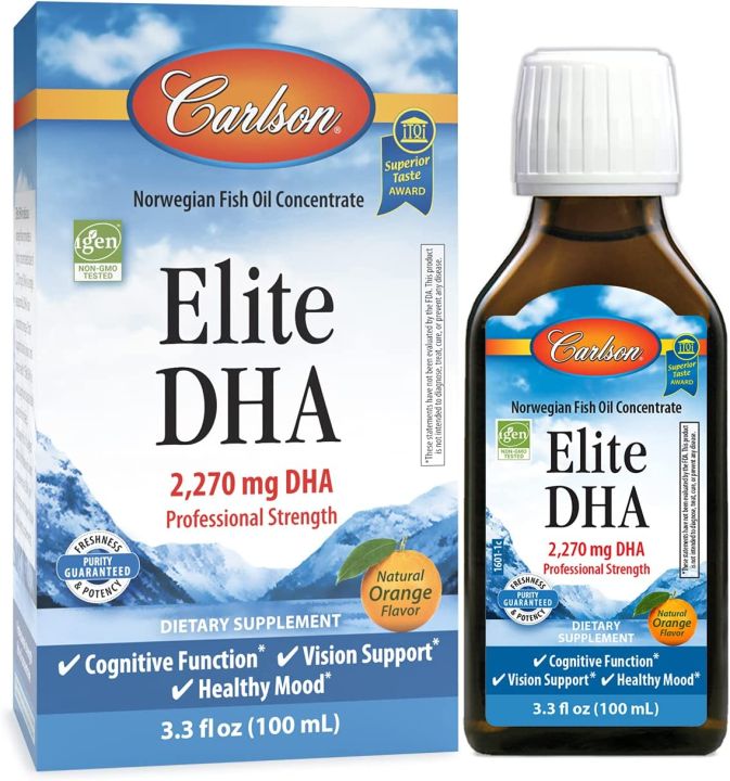 ดีเอชเอ-elite-dha-2270-mg-professional-strength-100-ml-carlson