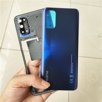 เคสสำหรับ OPPO ที่อยู่อาศัยเต็มรูปแบบ Realme 7 Pro RMX2170ฝาครอบเฟรมกลาง + ฝาหลังแบตเตอรี่ฝาหลังมีเลนส์กล้องประตูหลัง