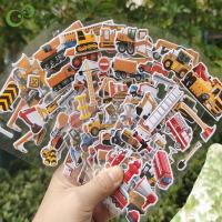 10แผ่น3D สติ๊กเกอร์สำหรับเด็กอ้วนวิศวกรรมยานยนต์รถขุดสติ๊กเกอร์ Scrapbooking โทรศัพท์มือถือแล็ปท็อปสติ๊กเกอร์ตกแต่ง