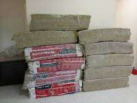 ฉนวนกันความร้อน ฉนวนกันเสียง/ซับเสียง  ROCKWOOL พลาสติกบรรรจุห่อชำรุด ลดราคา40%