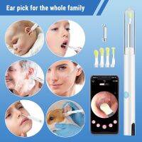 Wireless Smart Visual Ear Cleaner Otoscope WiFi Luminous Earpick Ear Wax Removal Tool With Camera Ear Endoscope Ear Wax Remover