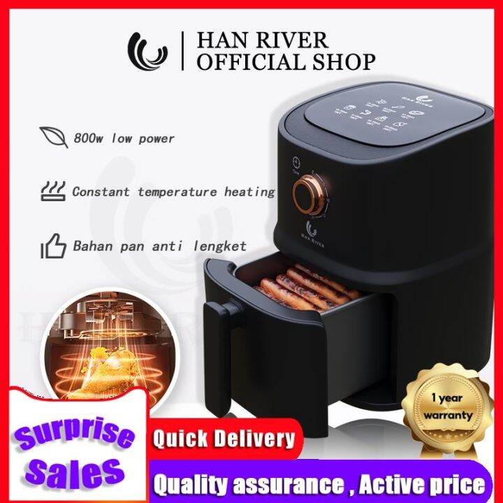 HAN RIVER Air Fryer Multifunctional Cheapest Air Fryer 3.5L Oilfree