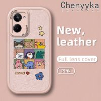 เคส Chenyyka สำหรับ Realme 10 Pro 5G Realme 10 Pro Plus ลายการ์ตูนสัตว์น่ารักดีไซน์ใหม่นุ่มหนังบางซิลิกาเคสโทรศัพท์เจลฝาปิดเลนส์เต็มกล้องกันกระแทกเคสกันกระแทก