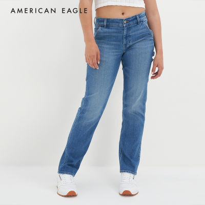 American Eagle Ne(x)t Level High-Waisted Straight-Leg Jean กางเกง ยีนส์ ผู้หญิง สเตรท เอวสูง (WST 043-4280-489)