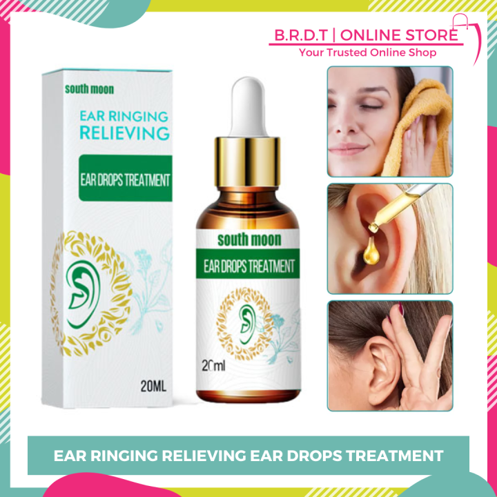 South Moon Ear Ringing Relieving Ear Drops Tinnitus Deafness Ear