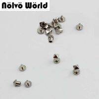 200ชิ้น Rivet 100 แข็ง Rivets รัดที่มีคุณภาพสูงหนังงานฝีมือกระเป๋ารองเท้ากระดุม