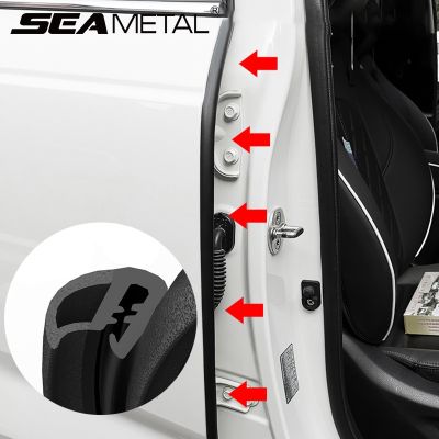 【CW】 Car Door Rubber Weatherstrip B Pillar Strips Noise Windproof Protection Sealant Accessories