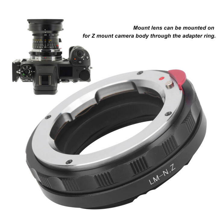 Lens Adapter Alloy Adjustable Macro Lens Adapter for Nikon Z50/Z6/Z7