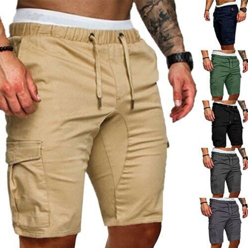 กางเกงขาสั้นต่อสู้กางเกงขาสั้นลายพรางลำลองผู้ชายกางเกงทำงานกางเกงคาร์โก้ทหาร