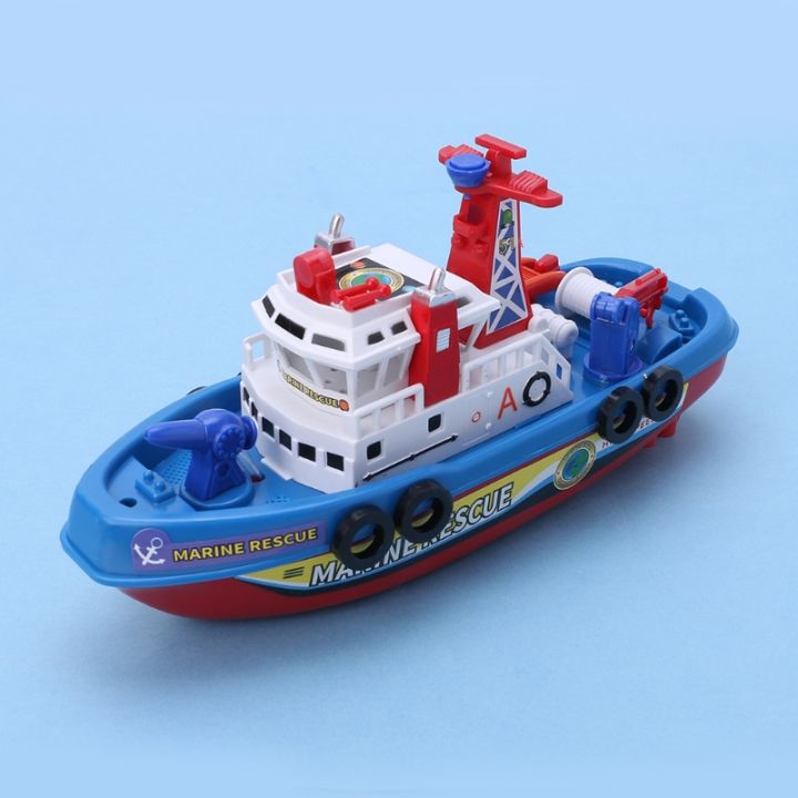 ready-stock-fast-speed-music-light-electric-marine-rescue-fire-fighting-boat-toy-for-kids