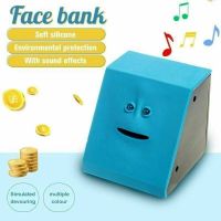 Face Eating Money Box Cute Facebank Saving Coins Bank Box Children Toys Gifts