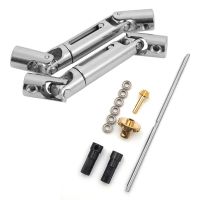 Car Metal Driving Shaft Upgrade Part Bottom Rc Truck with Upgrade Metal Drive Shaft Gear Bridge Rear Axle Full Metal Kit