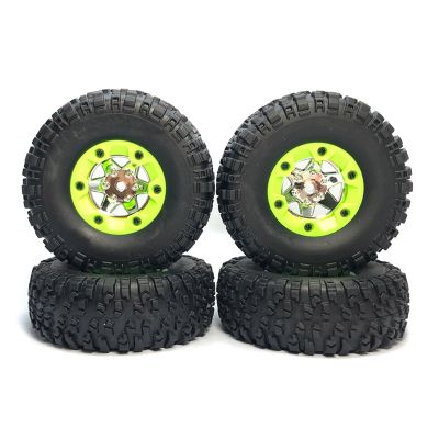 4Pcs 90X32mm Tire Wheel Tyre for Wltoys 144001 144010 124007 124016 124018 124019 12428 12423 12427 RC Car Upgrade Parts