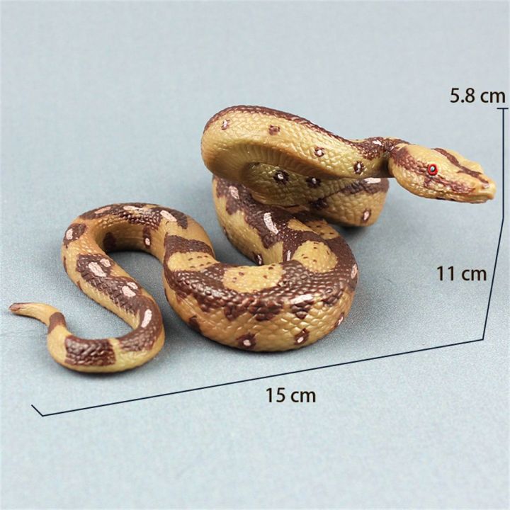 weare-ของเล่นฮาโลวีน-ของเล่นเด็ก-งูจริง-โมเดลสัตว์-ขนาดใหญ่-รูปการกระทำ-python-ของเล่นงู-python-model-toy-งูหลามจำลอง