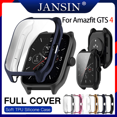 เคส สำหรับ Amazfit GTS 4 Smart Watch เคสนาฬิกาข้อมือ TPU เคส amazfit gts4 เคสกันรอยหน้าจอสําหรับ อุปกรณ์เสริมสม