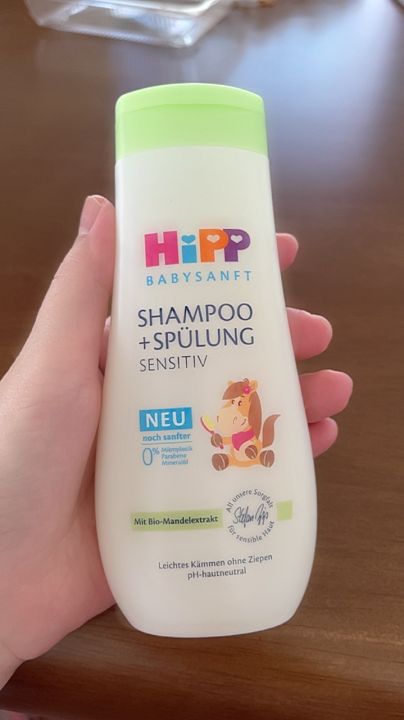 ถูกที่สุด-แชมพูเด็กเร่งผมยาว-ผมหนา-hipp-organic-kinder-shampoo-สูตรผสมครีมนวดและไม่ผสมครีมนวด-แชมพูเด็กตัวดังจากเยอรมัน