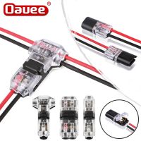 5/10Pcs 2Pin Pluggable Wire Connector Quick Splice Electrical Cable Crimp Terminals for Wires Wiring 8-22AWG  LED Car Connectors