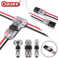 5/10Pcs 2Pin Pluggable Wire Connector Quick Splice Electrical Cable Crimp Terminals for Wires Wiring 8-22AWG  LED Car Connectors Adhesives Tape