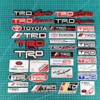 3D Metal Modifying Labels TOYOTA  Letters Digital Emblem Car Stickers Logo Decal Automotive Accessories