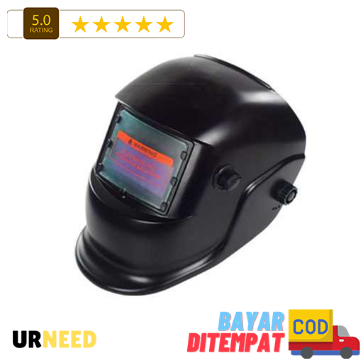 Helm Las Otomatis Auto Darkening Welding Helmet / Pelindung wajah muka