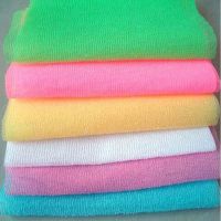 【YF】 1pc Body Nylon Wash Cloth Bath Towel Mesh Washing Clean Exfoliate Puff Scrub Bodys Treatment Shower Products