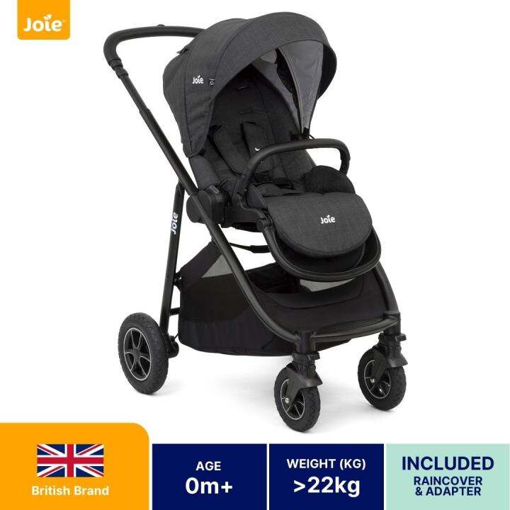 Joie Stroller Versatrax With Rain Cover & Infant Car Seat Adapter Lazada