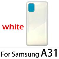 【✆New✆】 diyi45718 ฝาหลังสำหรับ Samsung Galaxy A31 A315f A51 A515f A71ตัวเรือนประตูฝาหลังฝาครอบหลัง A715f พร้อมโลโก้