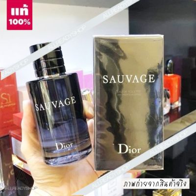 🥇Best Seller🥇  ของแท้ รุ่นใหม่    Dior Sauvage Eau de Parfum 100 ml. (  INBOX กล่องซีล KING POWER )   น้ำหอม กลิ่นสดชื่น