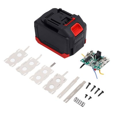 Battery Case+Lithium Battery Protective Board Accessories for Makita 15-Cell Battery Tool Battery Case Circuit Board Kit