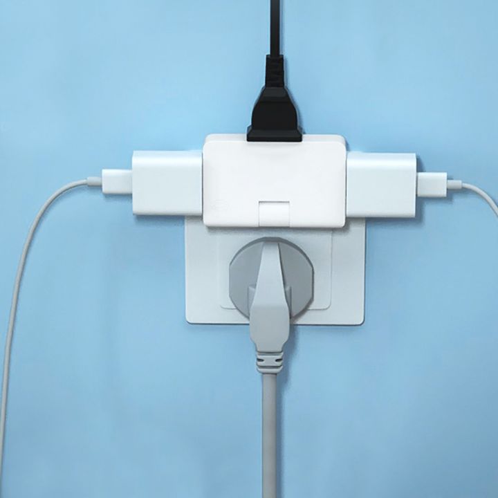 new-popular-wall-outlet-extender-3-way-flat-wall-outlet-splitterplug-plug-adapterfolding-outlet-splitter-สำหรับ-home-travle
