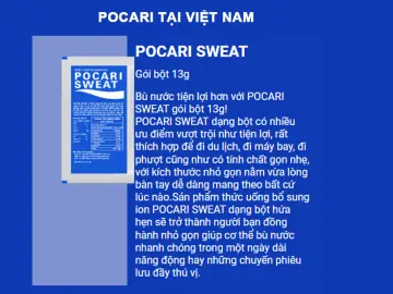 Nước uống Pocari Sweat chai 500ml chính hãng có phải là sản phẩm nhập khẩu từ Nhật Bản không?
