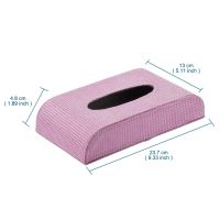 Car Tissue Box Cover Armrest Type Tissue Box Case Rectangular Paper Towel Holder Napkin Paper Holder for Home Car Office