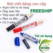 Bút Dạ Viết Bảng Trắng Bút Lông Xoá Được Có Thể Đổ Mực Tái Sử Dụng Có Ống