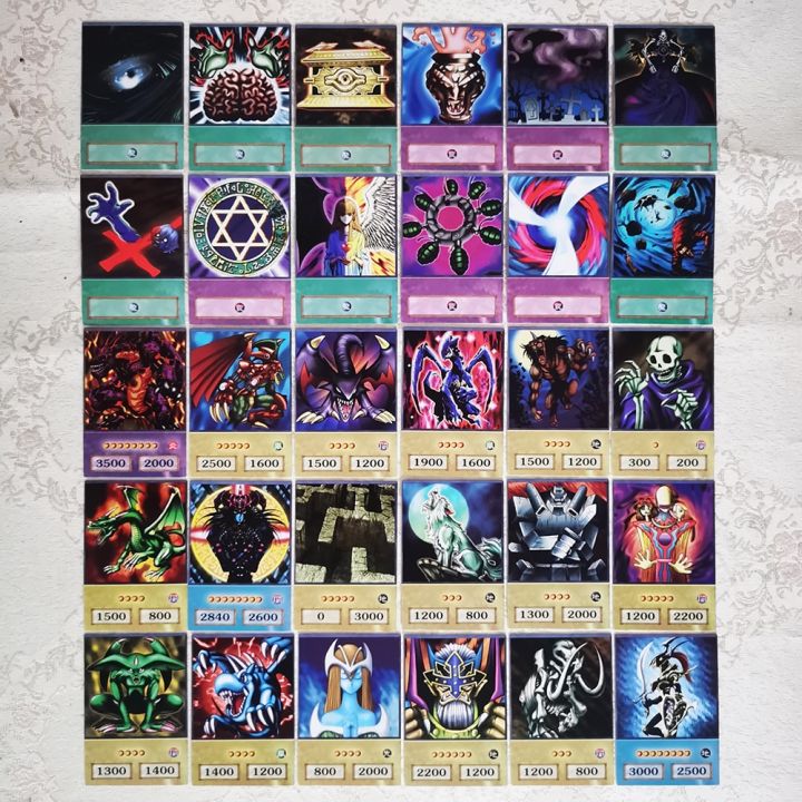 การ์ดสไตล์อนิเมะ-yu-gi-oh-100ชิ้นดวงตาสีฟ้าหมอผีสีดำ-exodia-obelisk-slifer-ra-ra-ra-yugioh-dm-พร็อกซี่การ์ดของขวัญสำหรับเด็ก