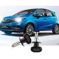 1คู่ LED ไฟหน้ารถ8000LM Auto ไฟหน้ารถมอเตอร์ไซค์แบบ LED H4สำหรับ Proton Iriz อุปกรณ์เสริมสีขาว