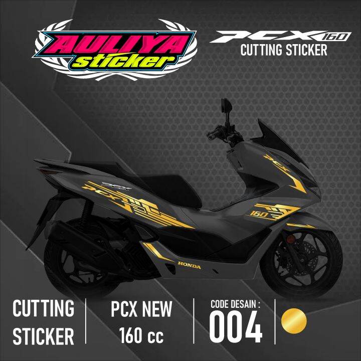 Stiker Cutting Striping Motor List Bodi Honda Pcx 160 Sticker Cutting