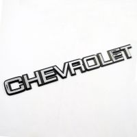 โลโก้ CHEVROLET เงินขอบดำ สำหรับติดท้ายรถ