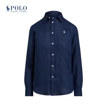 Polo Ralph Lauren Men's Classic Fit Linen Shirt - Newport Navy