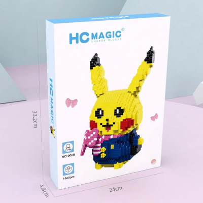 ตัวต่อการ์ตูนญี่ปุ่น HC Magic No.9086  1,640 ชิ้น