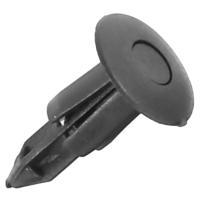 50x Plastic Rivet Bike Fairing Trim Panel Fastener Clips 6mm for Black