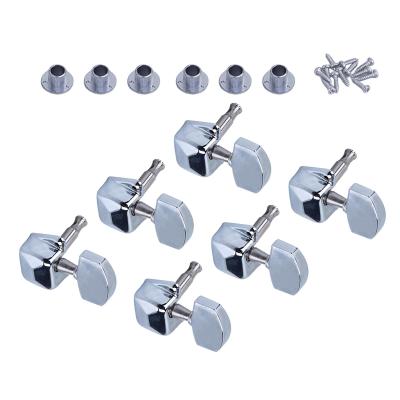 ：《》{“】= 6X Guitar String Tuning Key Pegs Tuners Set 3Right3left For Electric Classic Acoustic Guitar Bass