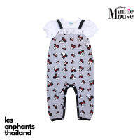 Minnie Mouse by Lesenphants ชุดเอี้ยม+เสื้อแขนสั้น เด็กหญิง ลิขสิทธิ์ห้าง 1N19C09