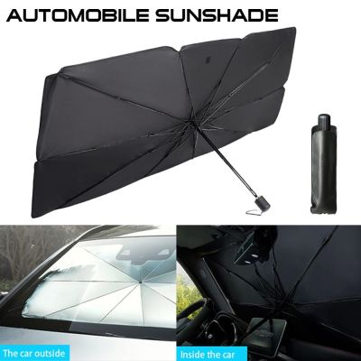 hot【DT】 Automotive interior Car  Windshield Cover UV Protection Front Window Interior Folding