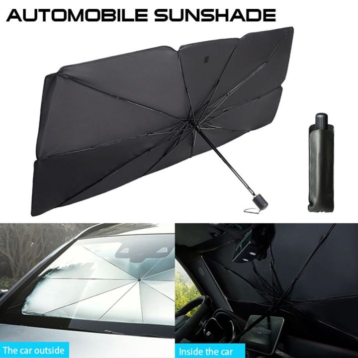 Accessory part] Automotive interior Car parasol Windshield Cover UV  Protection Sun Shade Front Window Interior Folding umbrella