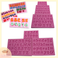 ? LECHU? 3 pcs ใหม่ MINI Letter Number ซิลิโคน handmade fondant เค้กตกแต่ง DIY แม่พิมพ์