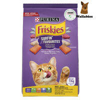 FRISKIES SURFIN’&amp;TURFIN’ FAVOURITES(1.1kg)อาหารเม็ดสำหรับแมวโตทุกสายพันธุ์รสปลาทูน่าและซาร์ดีน