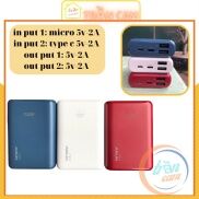 Pin Sac Dự Phòng Arun Mã Ck Mini1 10000Mah