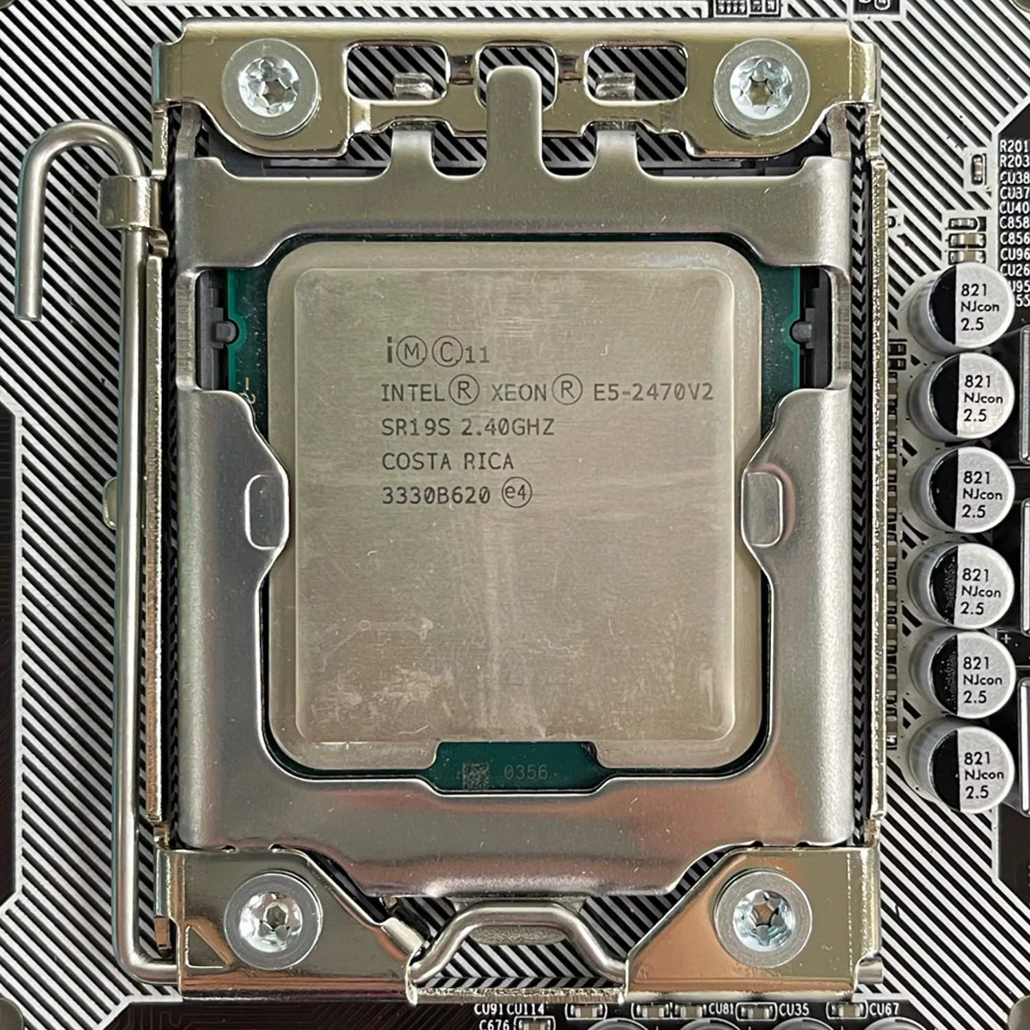 XEON Computer E5-2470V2 X79 ECC 16G VGA R7-350 PSU 600W Case Itsonas As ...