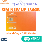 HCMSim 4G SIÊU THÁNH UP vietnamobile 180GB không có tài khoản tặng que lấy